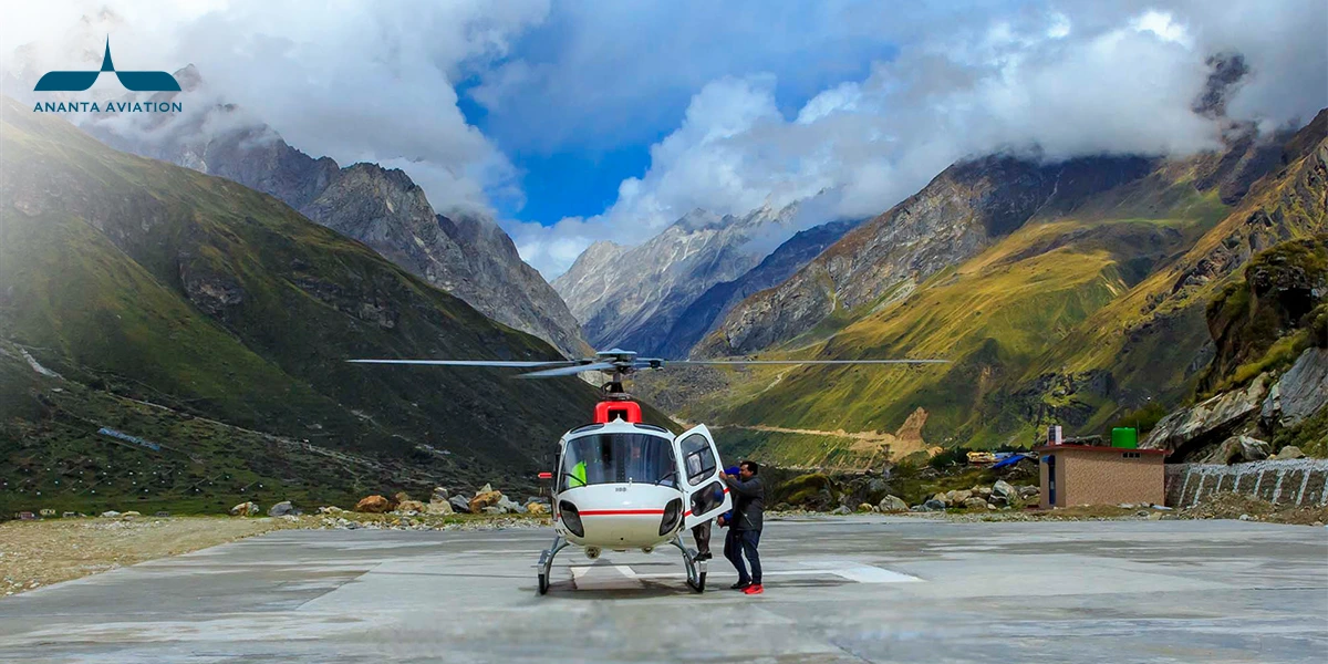 do dham yatra by helicopter with Fly with Ananta
