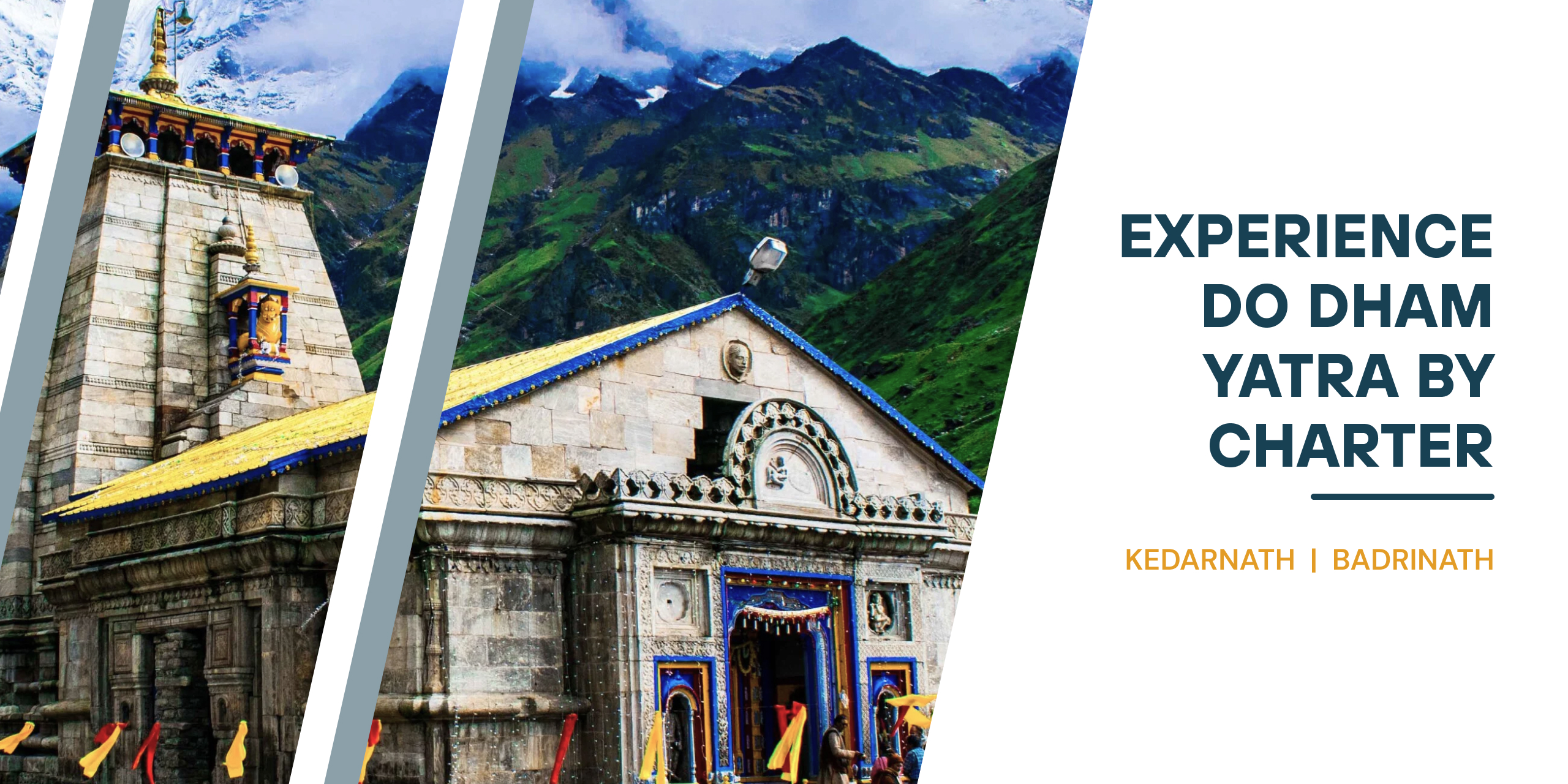 Do Dham Yatra by Charter – A Premium Pilgrimage Above the Clouds