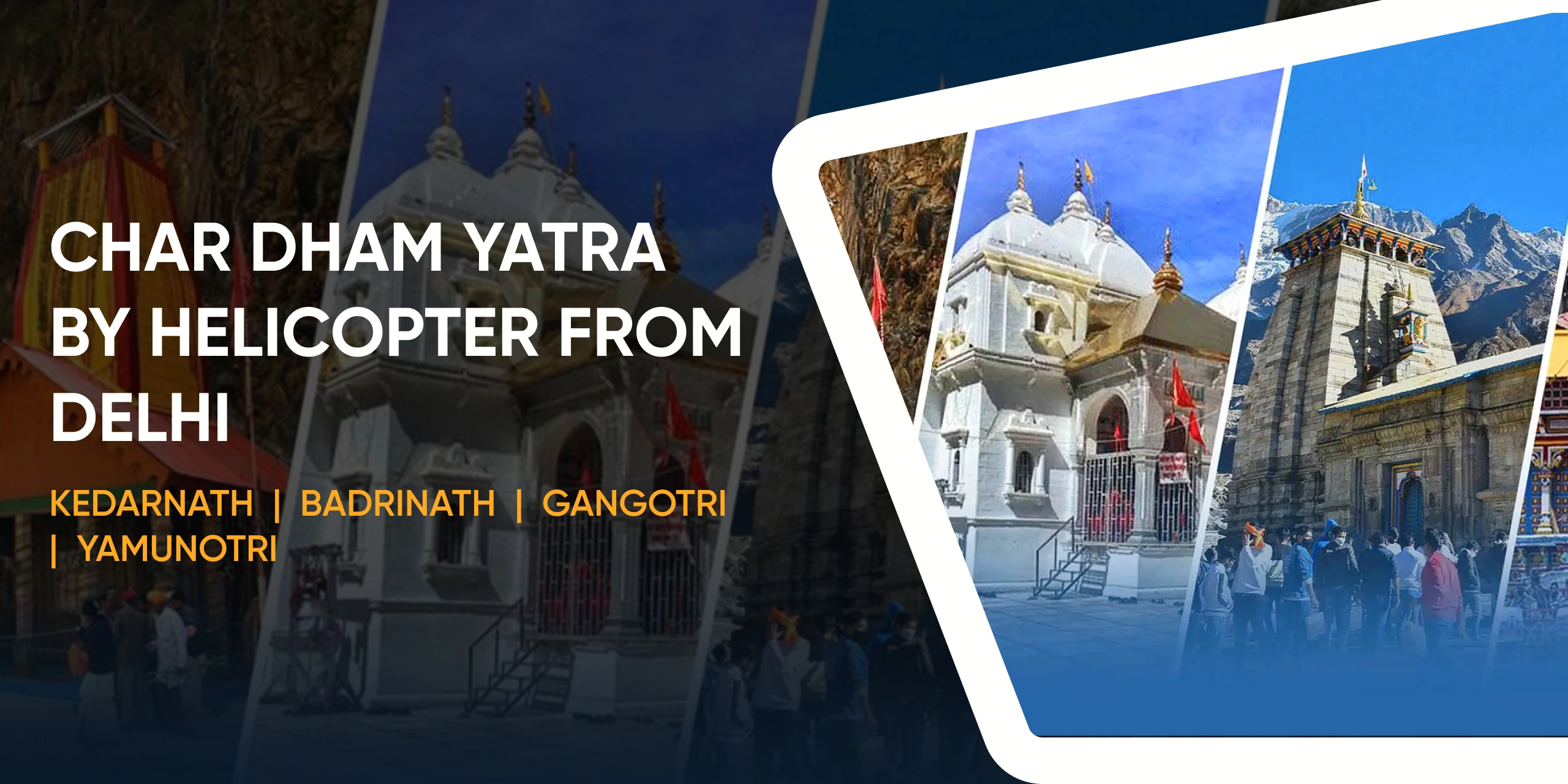 Char Dham Yatra By Helicopter From Delhi