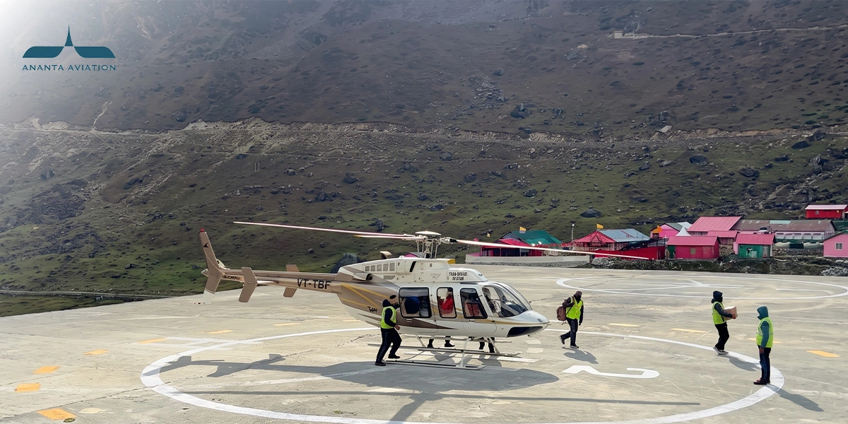dodham yatra by helicopter